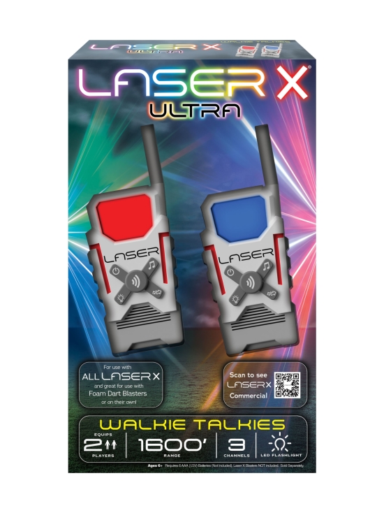 LaserX - LaserX Radiopuhelinsetti, 2 kpl - photo 1 LaserX - LaserX Radiopuhelinsetti, 2 kpl | Stockmann - photo 1
