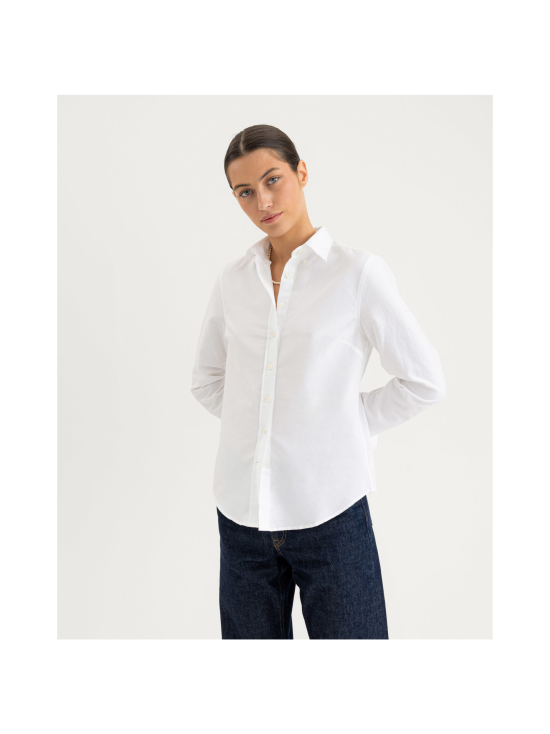 Berkeley - W’s Porto Oxford Shirt Tailored -kauluspaita - WHITE | Stockmann - photo 4