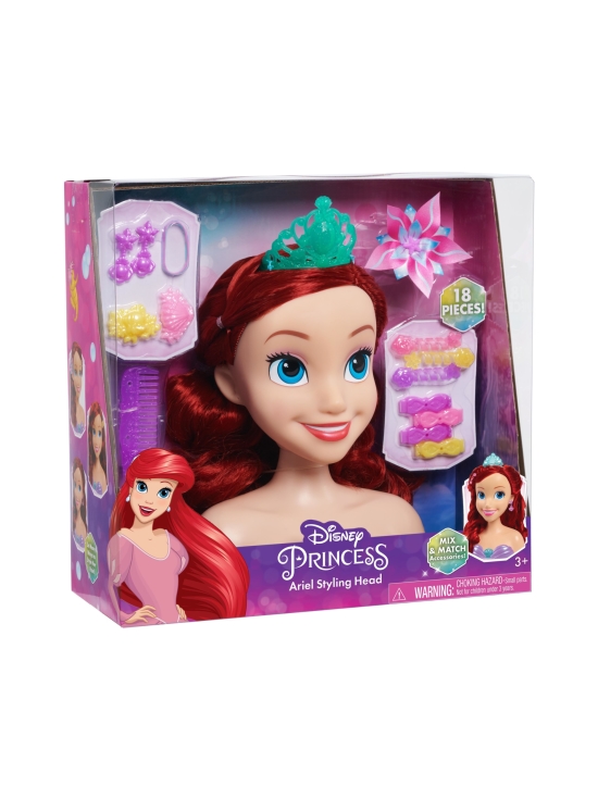 DISNEY PRINCESS - DISNEY PRINCESS Kampauspää Pieni merenneito Ariel - photo 5 DISNEY PRINCESS - DISNEY PRINCESS Kampauspää Pieni merenneito Ariel | Stockmann - photo 5