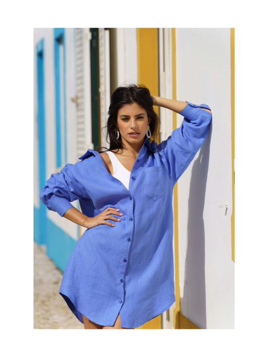 Nakoa - Savanna Shirt, Marina Blue - MARINA BLUE (SININEN) - photo 2 Nakoa - Savanna Shirt, Marina Blue - MARINA BLUE (SININEN) | Stockmann - photo 2