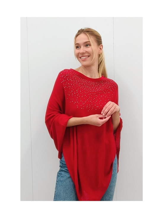 Lasessor - Juolas strassi - poncho - PUNAINEN | Stockmann - photo 2