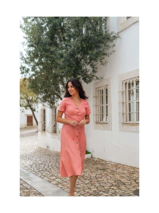 Nakoa - Penelope Dress, Papaya - PAPAYA (PERSIKKA) | Stockmann - photo 2