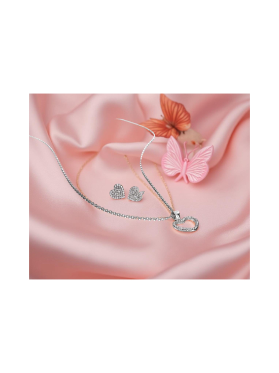 DFJ Collections - DFJ SILVER SET HEARTFUL - Hopeakoru setti - 17 | Stockmann - photo 2