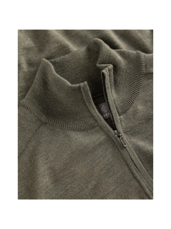 Berkeley - Wilton Merino Halfzip -villaneule - GREEN MELANGE | Stockmann - photo 4