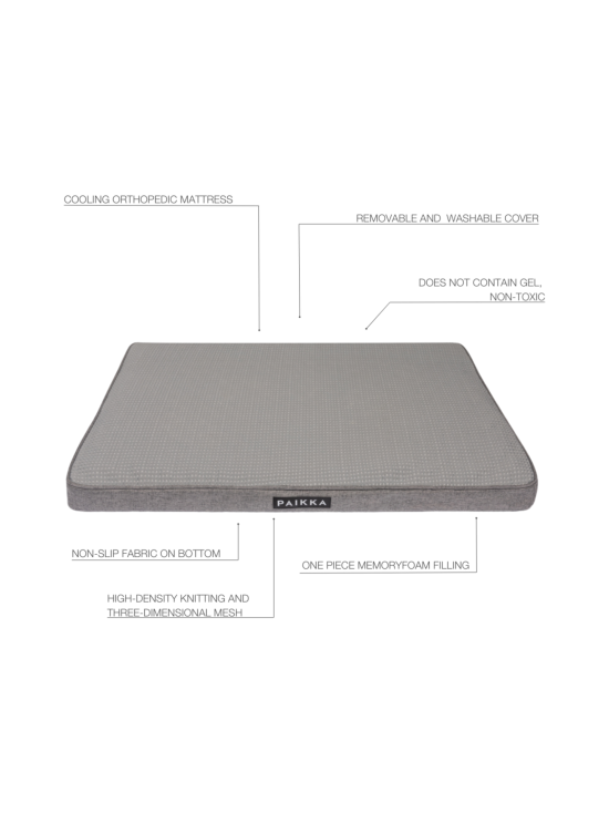 PAIKKA - PAIKKA Cooling Orthopedic Mattress Grey - 2 - photo 2 PAIKKA - PAIKKA Cooling Orthopedic Mattress Grey - 2 | Stockmann - photo 2