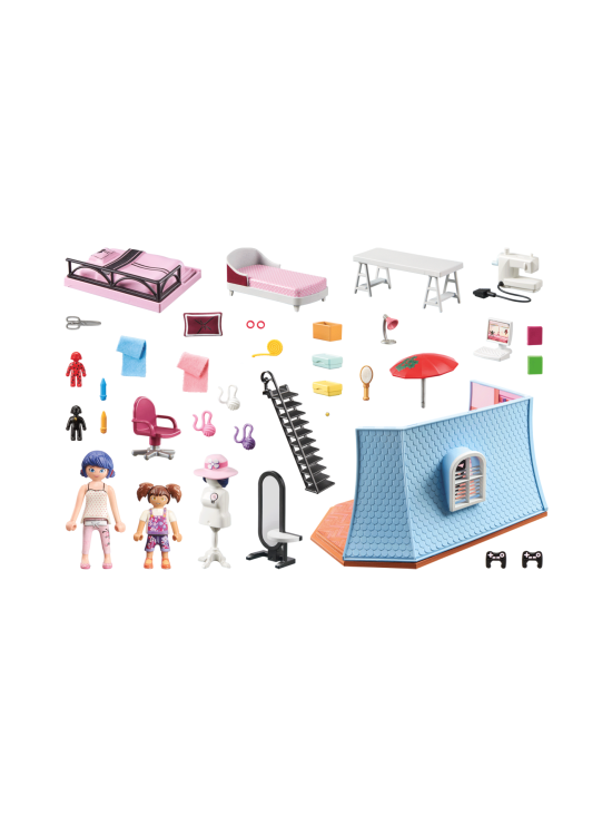 MIRACULOUS - PLAYMOBIL MIRACULOUS Marinette Loft 71334 | Stockmann - photo 8
