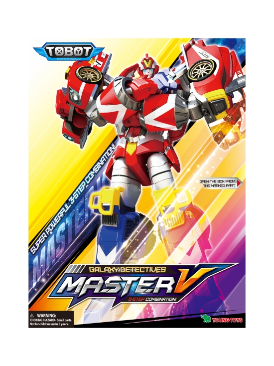 Tobot - TOBOT Galaxy Detectives Muunneltava robotti Master V, 28 cm - photo 1 Tobot - TOBOT Galaxy Detectives Muunneltava robotti Master V, 28 cm | Stockmann - photo 1