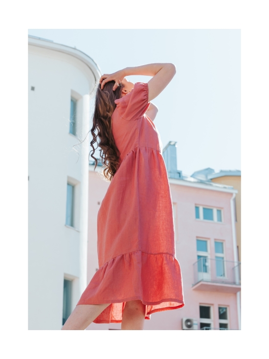 Nakoa - Astrid Dress, Coral - CORAL - photo 4 Nakoa - Astrid Dress, Coral - CORAL | Stockmann - photo 4