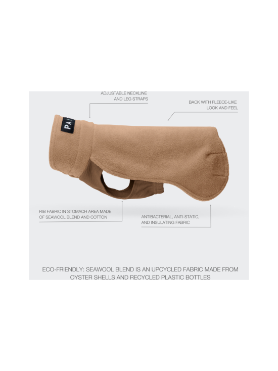 PAIKKA - PAIKKA Seawool Shirt for Dogs Brown - 9 - photo 2 PAIKKA - PAIKKA Seawool Shirt for Dogs Brown - 9 | Stockmann - photo 2