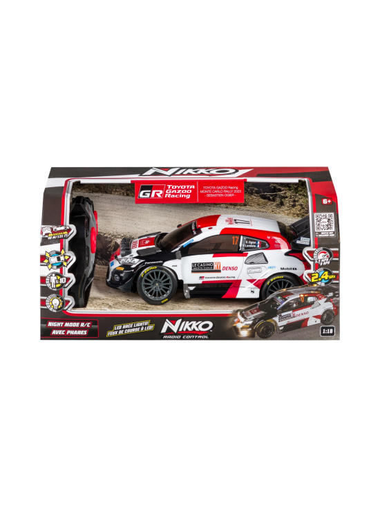 NIKKO - NIKKO Kauko-ohjattava auto Night Mode - Toyota Gazoo Racing - Ogier, 1:18 - photo 1 NIKKO - NIKKO Kauko-ohjattava auto Night Mode - Toyota Gazoo Racing - Ogier, 1:18 | Stockmann - photo 1