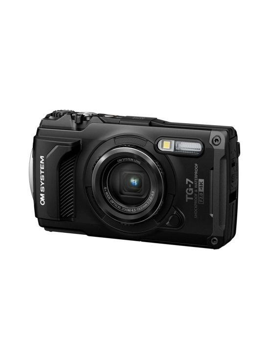 Olympus - OM System TG-7 -digikamera - Musta | Stockmann - photo 1