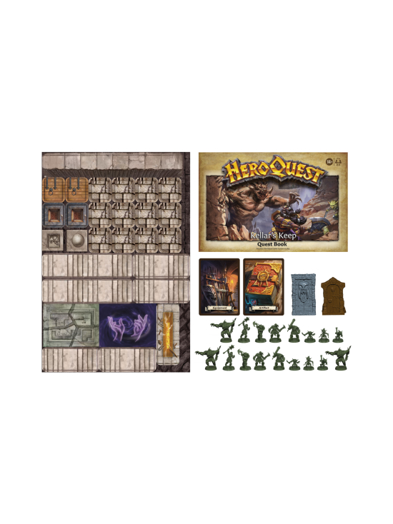 HASBRO GAMING - lautapeli HeroQuest Kellar´s Keep expansion quest pack (englanninkielinen) - photo 2 HASBRO GAMING - lautapeli HeroQuest Kellar´s Keep expansion quest pack (englanninkielinen) | Stockmann - photo 2