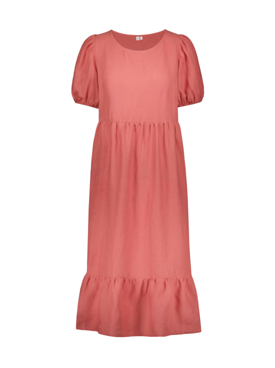 Astrid Dress, Coral