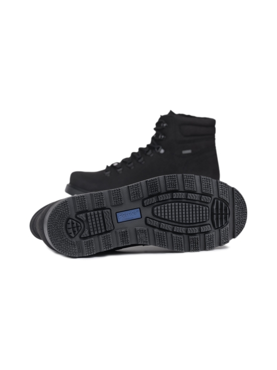 Pomar - LUKKI Miesten vegaaniset GORE-TEX nilkkurit - BLACK MICROSUEDE | Stockmann - photo 6
