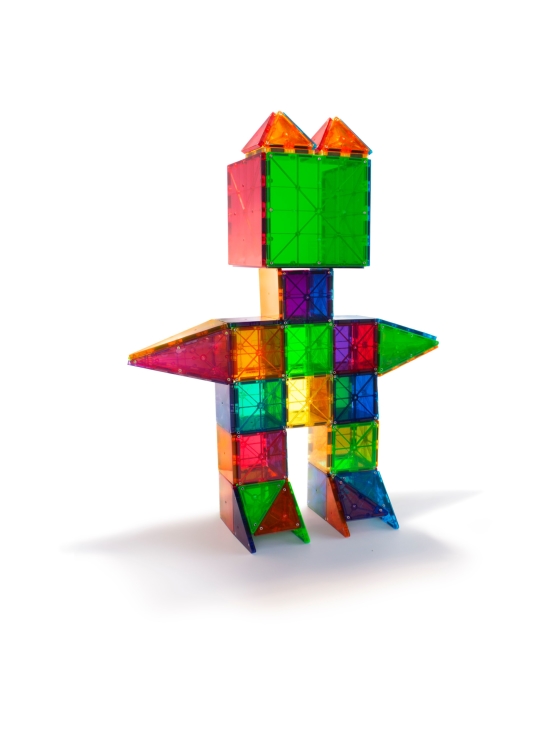 MAGNA-TILES - MAGNA-TILES  Magneettinen rakennussarja, Kirkkaat värit, 100 osaa | Stockmann - photo 7