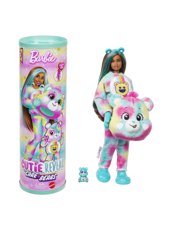 BARBIE - BARBIE️ Cutie Reveal™ – Care Bears™ -yllätysnukke Good Vibes Bear, sarja 2 - photo 1 BARBIE - BARBIE️ Cutie Reveal™ – Care Bears™ -yllätysnukke Good Vibes Bear, sarja 2 | Stockmann - photo 1