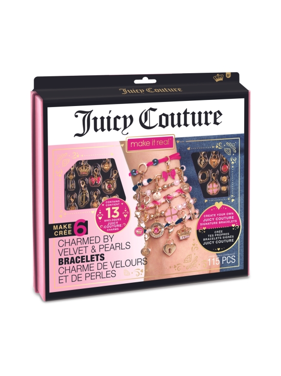 JUICY COUTURE - MAKE IT REAL Juicy Couture DIY-rannekorusetti Samettia ja helmiä - photo 1 JUICY COUTURE - MAKE IT REAL Juicy Couture DIY-rannekorusetti Samettia ja helmiä | Stockmann - photo 1