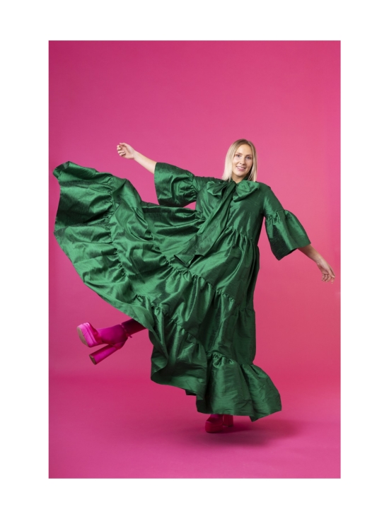 Miia Halmesmaa - LUSH- SILKKI ILTAPUKU, VIHREÄ - VIHREÄ - photo 1 Miia Halmesmaa - LUSH- SILKKI ILTAPUKU, VIHREÄ - VIHREÄ | Stockmann - photo 1