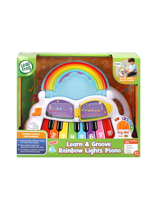 VTECH Piano Sateenkaaren valot (englanninkielinen)
