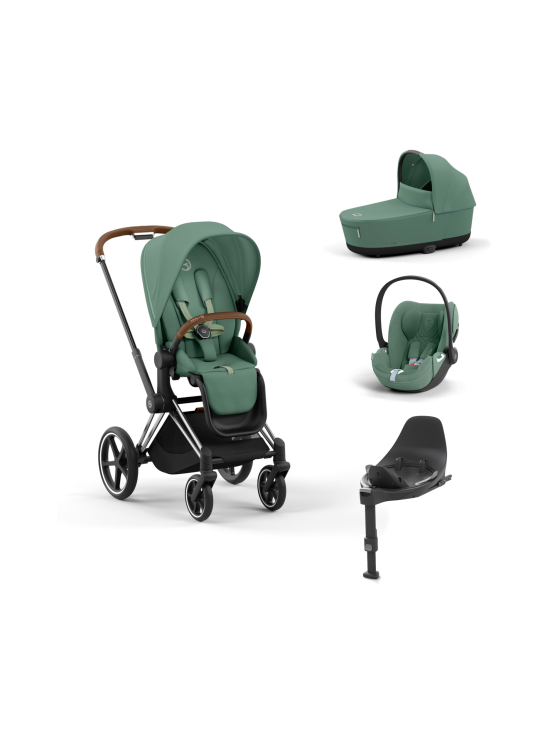 CYBEX - Cybex Priam 4 starttipaketti (Chrome/Brown) - LEAF GREEN - photo 2 CYBEX - Cybex Priam 4 starttipaketti (Chrome/Brown) - LEAF GREEN | Stockmann - photo 2