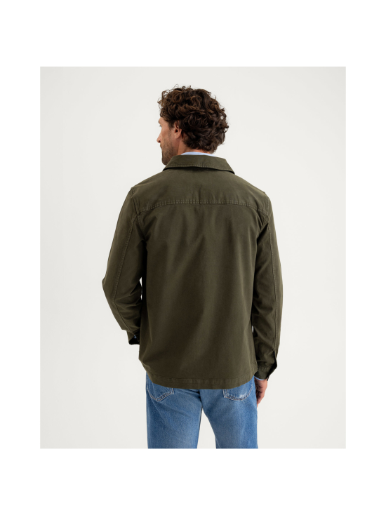 Berkeley - Logan Stretch Overshirt -paitatakki - OLIVE | Stockmann - photo 4