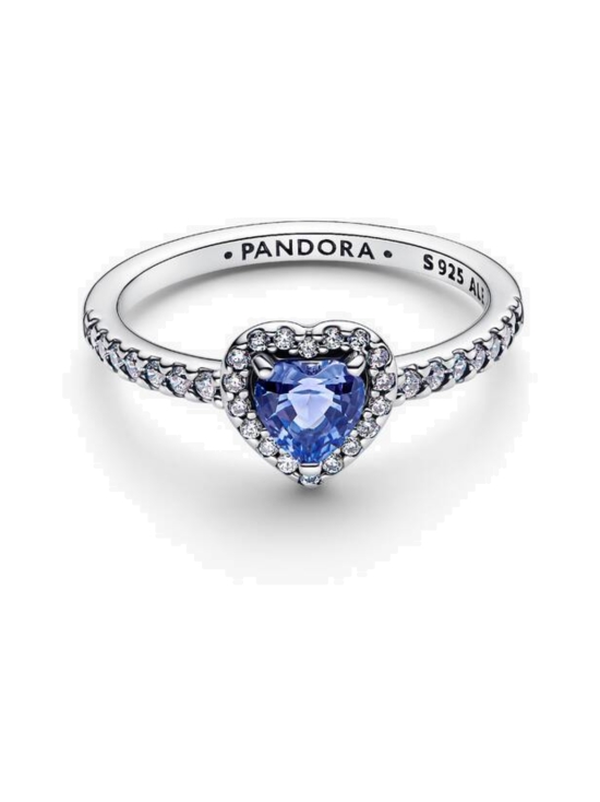 Pandora - Sparkling Elevated Heart Ring - 198421C05 | Stockmann - photo 2