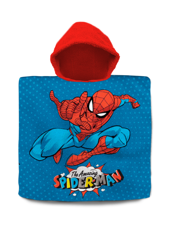 SPIDER-MAN - SPIDER-MAN Kylpyponcho, puuvillaa, 60 x 120 cm | Stockmann - photo 1