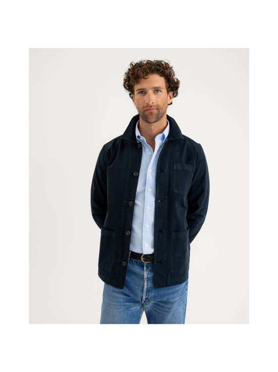 Berkeley - Logan Stretch Overshirt -paitatakki - NAVY | Stockmann - photo 2