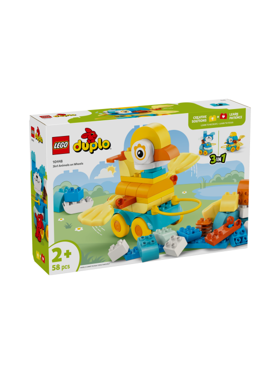 LEGO DUPLO - LEGO DUPLO Town Eläimiä pyörien päällä – 3in1-setti 10448 - photo 1 LEGO DUPLO - LEGO DUPLO Town Eläimiä pyörien päällä – 3in1-setti 10448 | Stockmann - photo 1