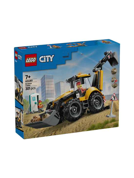 LEGO CITY - LEGO City Keltainen traktorikaivuri 60480 | Stockmann - photo 1
