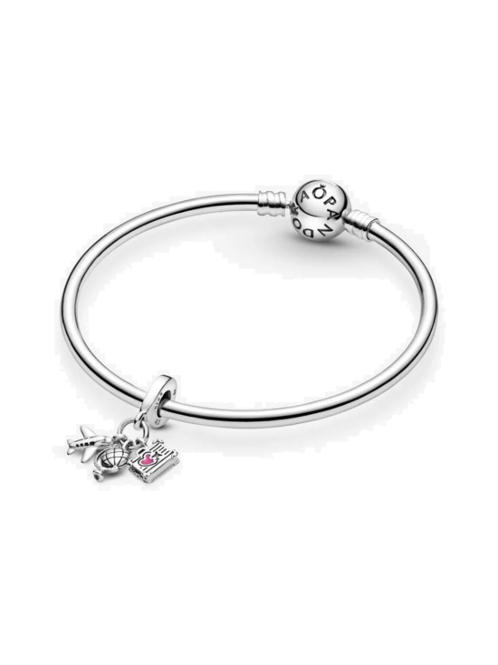 Pandora - Lentokone, maapallo ja matkalaukku -riipushela  799435C01 | Stockmann - photo 4