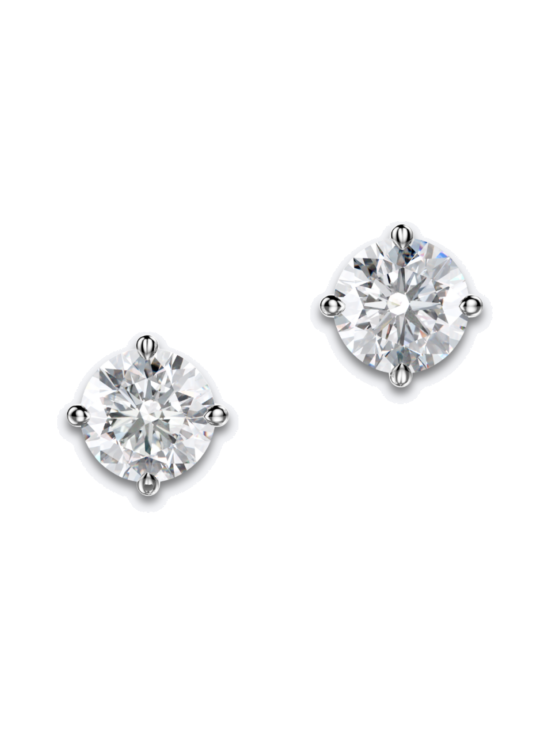 Olli Johan Lindroos - Kide Korvakorut Nappi 2x0.06-1.00ct Briljantti Valkokulta | Stockmann - photo 1