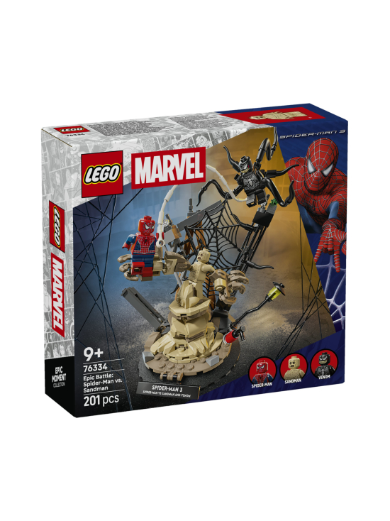 LEGO SUPER HEROES - LEGO Super Heroes Eeppinen taistelu: Spider-Man vastaan Sandman 76334 | Stockmann - photo 1