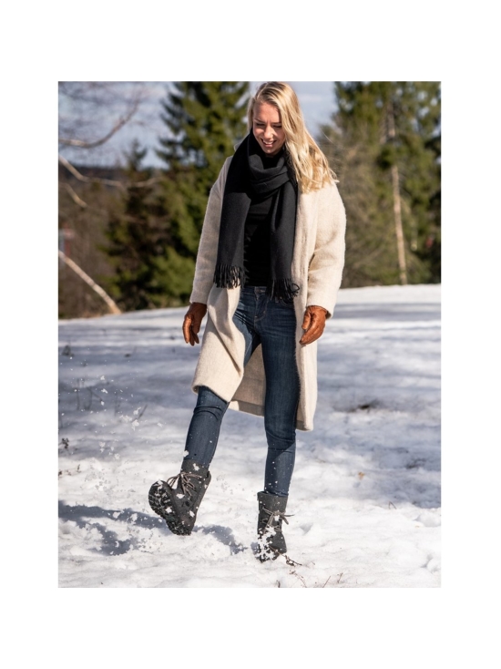 Pomar - KOLI Naisten XW GORE-TEX® huopasaapikkaat - GRANIT FELT/BLACK WAXY LEATHER | Stockmann - photo 8