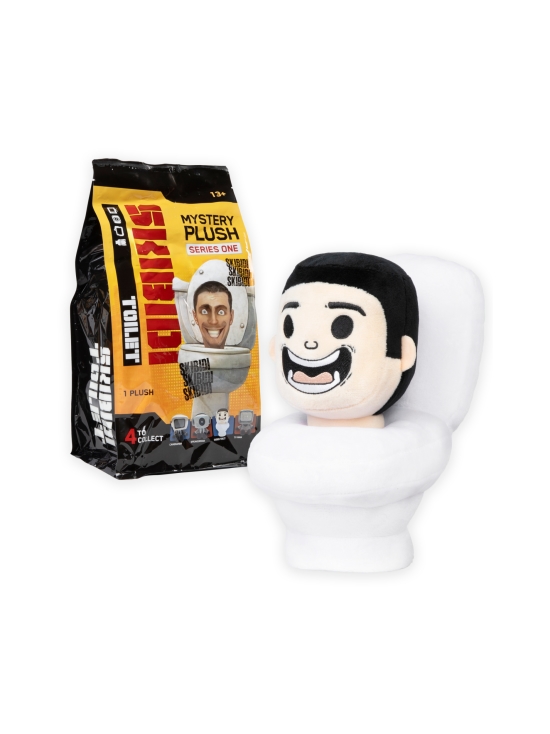 SKIBIDI TOILET - SKIBIDI TOILET Pehmolelu, yllätyspakkaus, 28 cm - photo 5 SKIBIDI TOILET - SKIBIDI TOILET Pehmolelu, yllätyspakkaus, 28 cm | Stockmann - photo 5