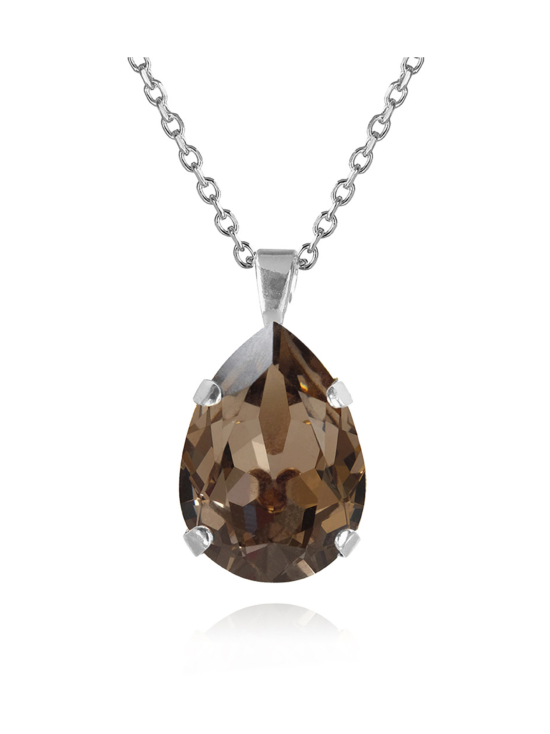 Caroline Svedbom Jewelry - CLASSIC DROP NECKLACE RHODIUM - GREIGE | Stockmann - photo 1