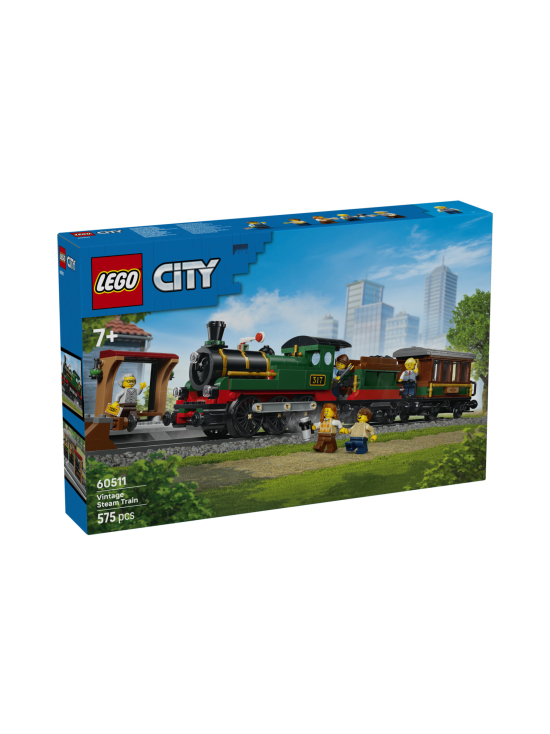 LEGO CITY - LEGO City Vanhanaikainen höyryjuna 60511 | Stockmann - photo 1