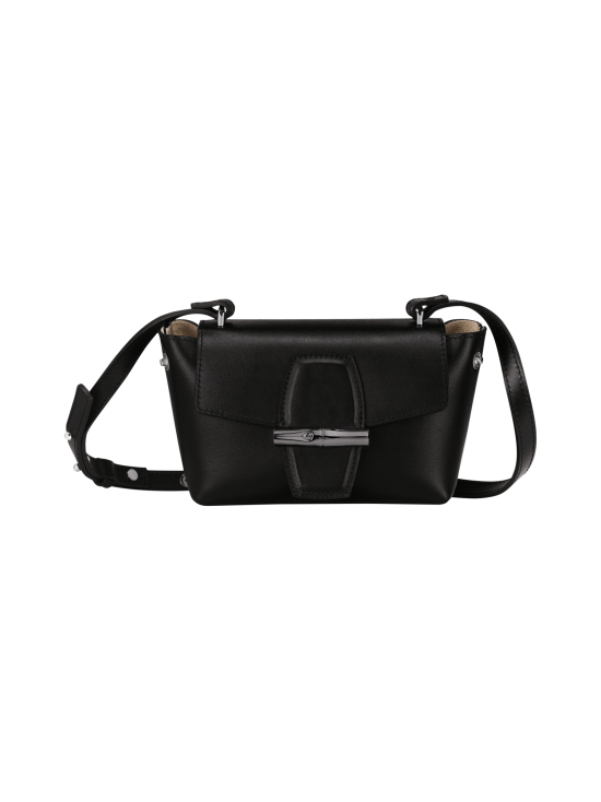 Longchamp - Roseau Box - Crossbody Bag S - Nahkalaukku - BLACK - photo 1 Longchamp - Roseau Box - Crossbody Bag S - Nahkalaukku - BLACK | Stockmann - photo 1
