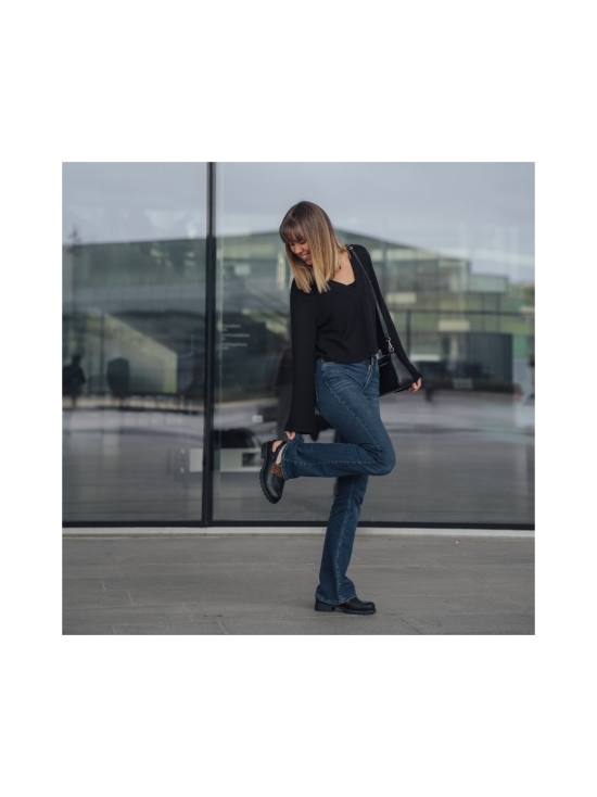 Pomar - TATAR slingback-loaferit - BLACK NAPPA/LEOPARD | Stockmann - photo 8