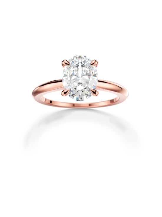 Olli Johan Lindroos - Moon N' Back Sormus 0.50-3.00ct Ovaali Ruusukulta | Stockmann - photo 4