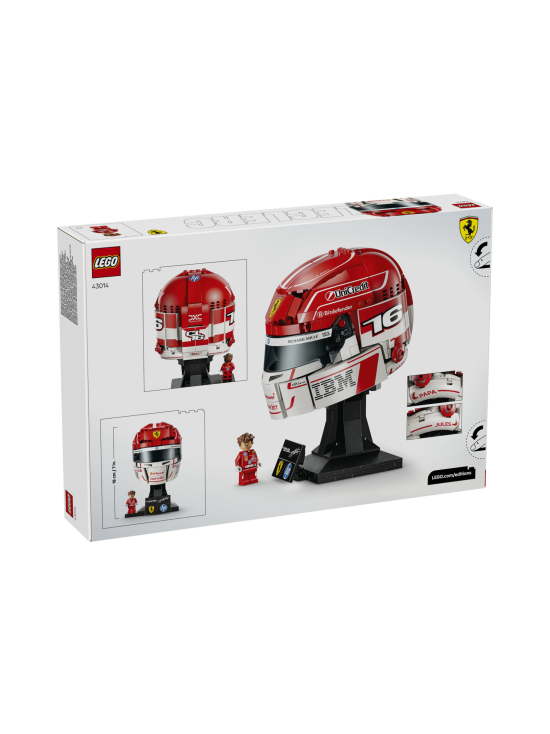 LEGO EDITIONS - LEGO Editions Formula 1 Scuderia Ferrari HP ‑kypärä – Charles Leclerc 43014 | Stockmann - photo 2