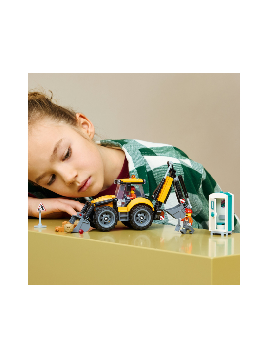LEGO CITY - LEGO City Keltainen traktorikaivuri 60480 | Stockmann - photo 6