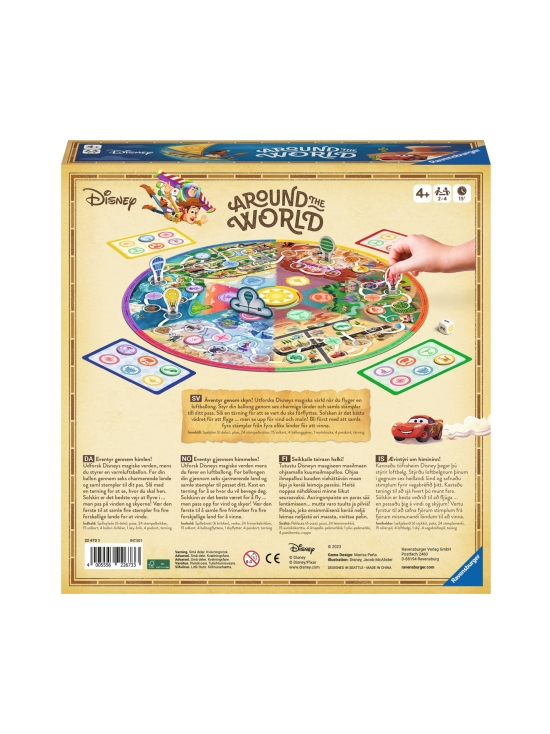 DISNEY - RAVENSBURGER lautapeli Disney ympäri maailman (suomenkielinen) - photo 4 DISNEY - RAVENSBURGER lautapeli Disney ympäri maailman (suomenkielinen) | Stockmann - photo 4