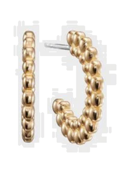 Kalevala - Valoisa rengaskorvakorut pronssi 3669480T | Stockmann - photo 2