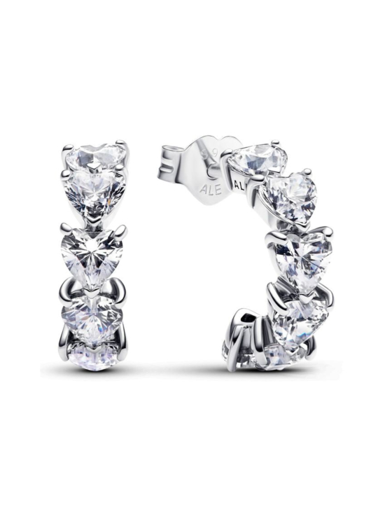 Pandora - Säihkyvät sydämet -avokorvarenkaatHearts sterling silver hoop earrings with clear cubic zirconia Sparkling Hearts Open Hoop Earrings - photo 1 Pandora - Säihkyvät sydämet -avokorvarenkaatHearts sterling silver hoop earrings with clear cubic zirconia Sparkling Hearts Open Hoop Earrings | Stockmann - photo 1