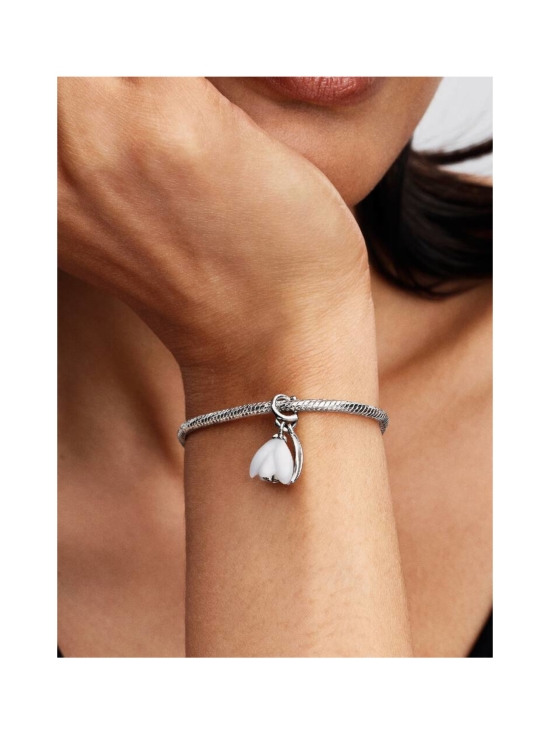 Pandora - Snowdrop Flower Dangle Charm - 794239C01 | Stockmann - photo 4