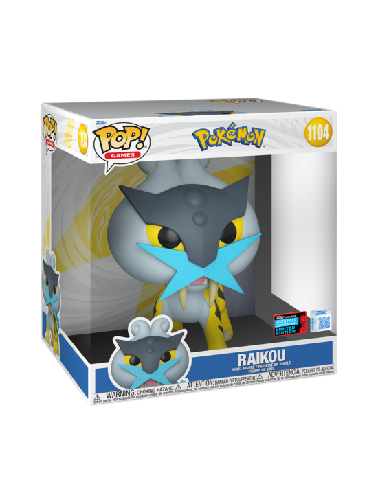 POKEMON - FUNKO POP! Jumbo Vinyylihahmo: Pokemon - Raikou | Stockmann - photo 1