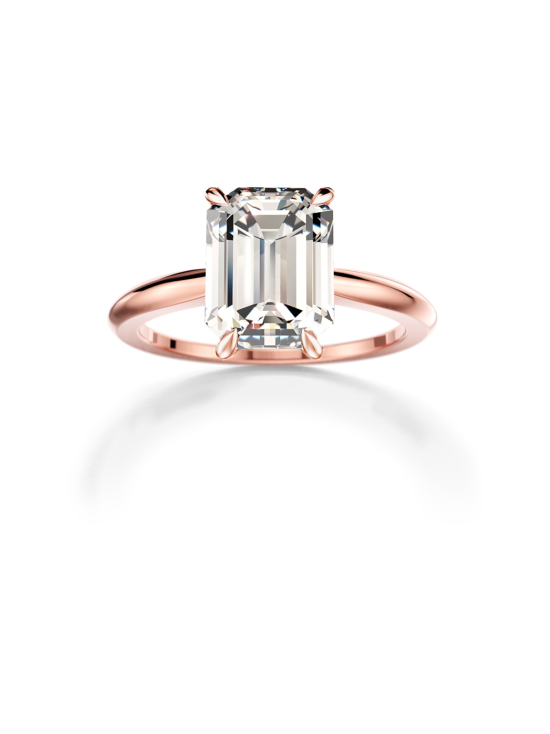 Olli Johan Lindroos - Moon N' Back Sormus 0.50-3.00ct Emerald Ruusukulta | Stockmann - photo 1