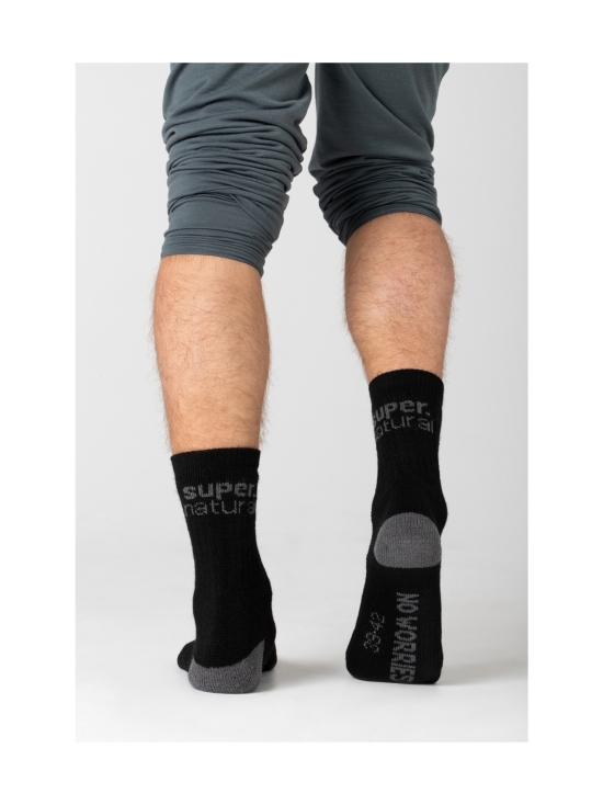 super.natural - SN COSY SOCKS 2-PACK - JET BLACK/VAPOR GREY | Stockmann - photo 3