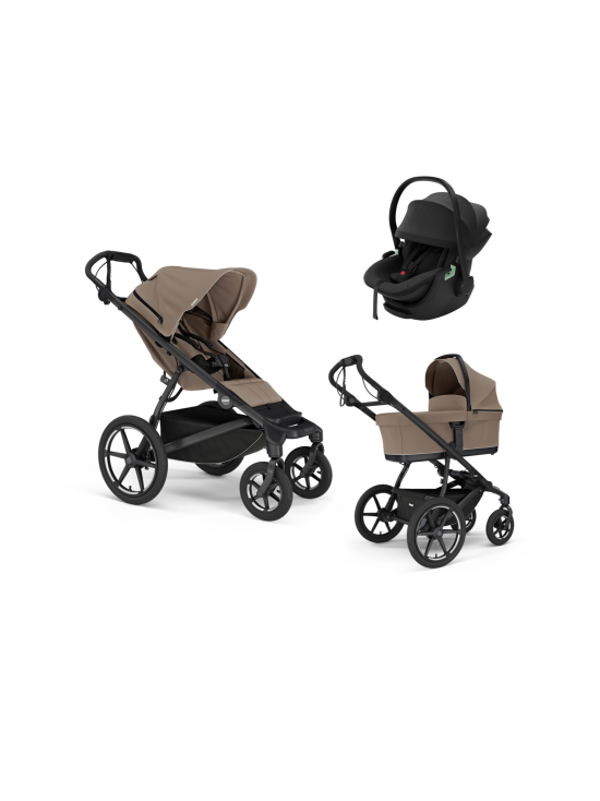 Thule - Thule Urban Glide  yhdistelmävaunut ja Thule Maple turvakaukalo - TINTED TAUPE | Stockmann - photo 2